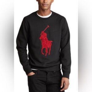Polo Ralph Lauren
Men's Double-Knit Big Pony Crew Neck Sweatshirt
XS